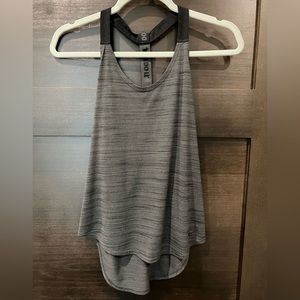 NIKE tank, gray + black, XS